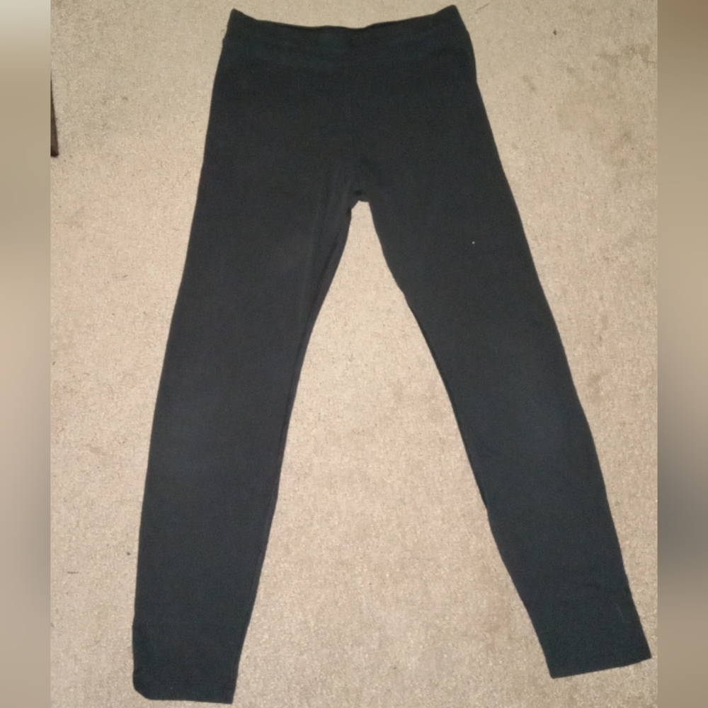 Champion girls black leggings Medium